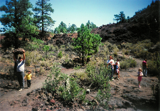 1992 White Family Reunion at Sunset Crater Volcano National Monument